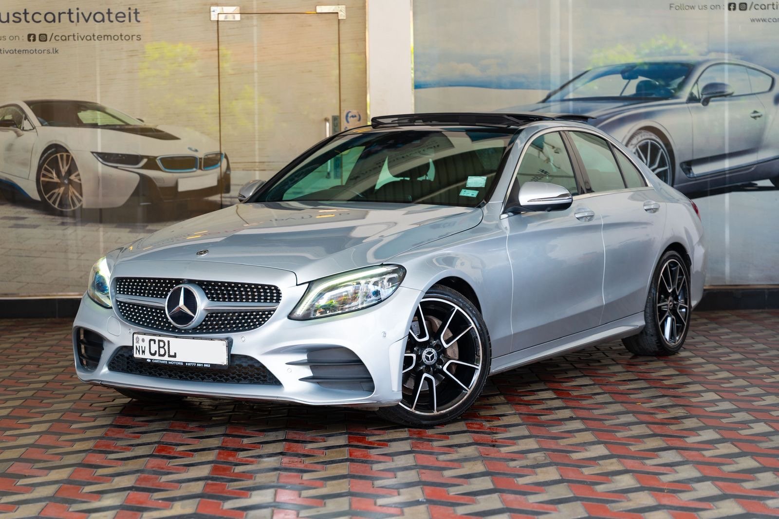 Mercedes Benz C200 AMG Line Premium Plus Light Blue 2019