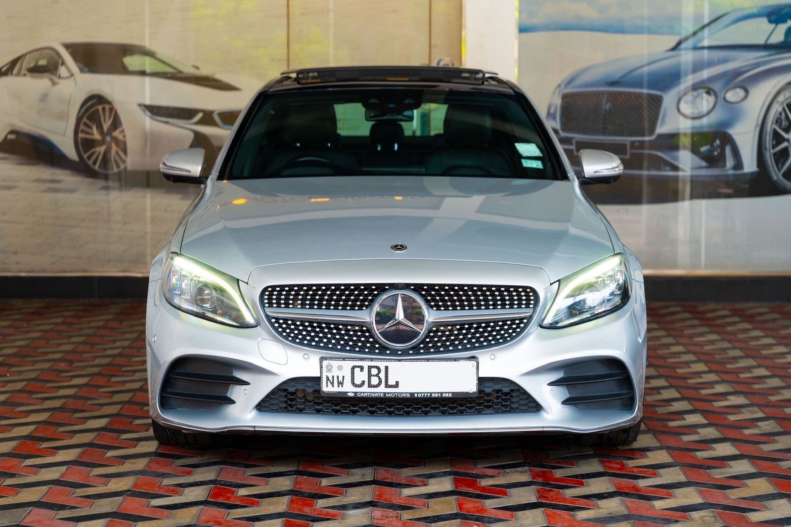 Mercedes Benz C200 AMG Line Premium Plus Light Blue 2019