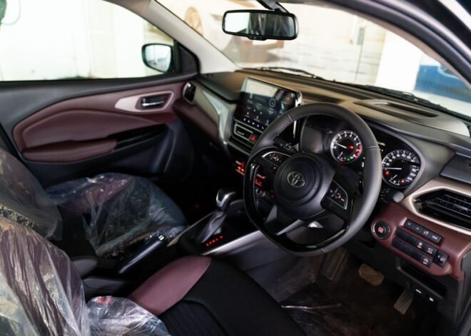 Toyota Taisor V Grade 2026 White and Black Top