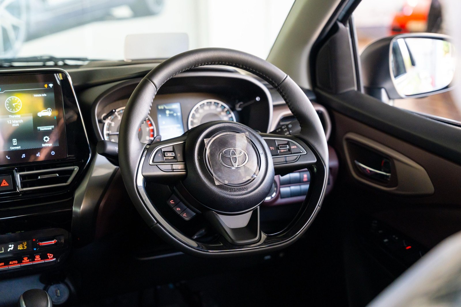 Toyota Taisor V Grade 2026 Silver and Black Top