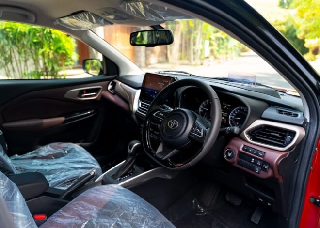 Toyota Taisor V Grade Highest Spec 2026 Red