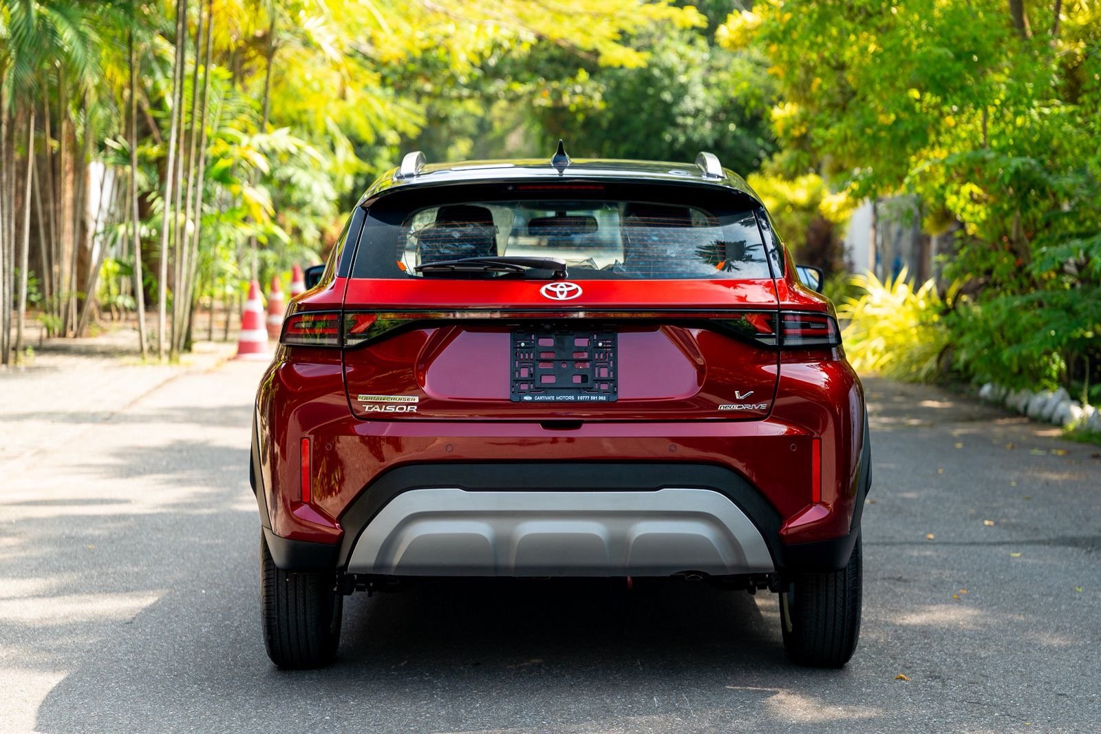 Toyota Taisor V Grade Highest Spec 2026 Red