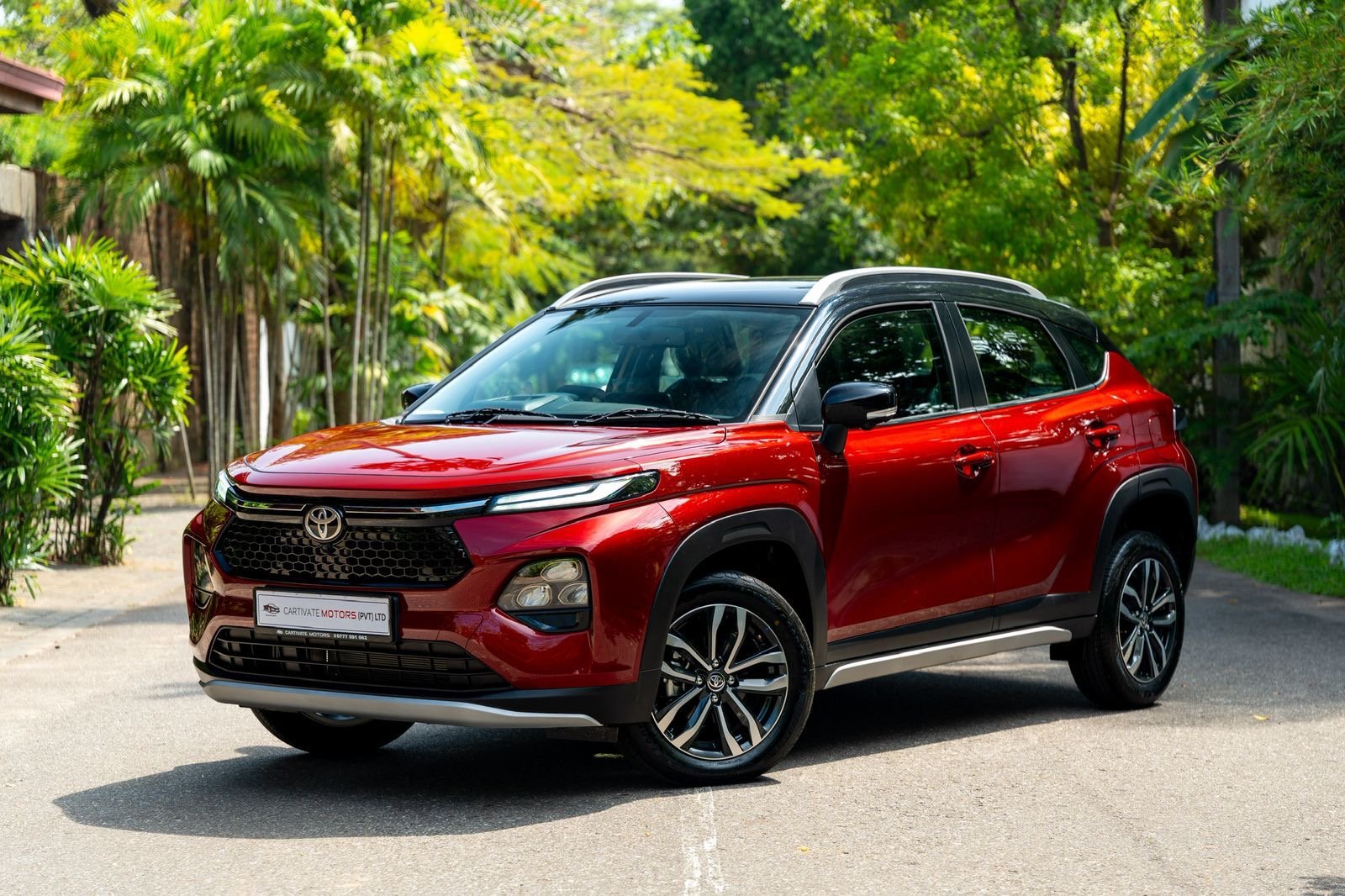 Toyota Taisor V Grade Highest Spec 2026 Red