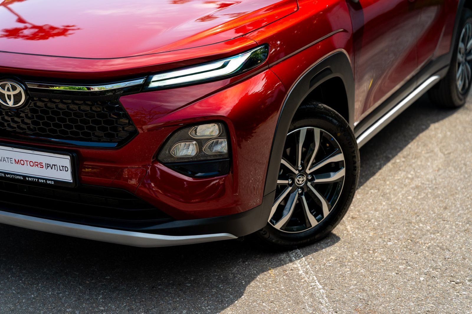 Toyota Taisor V Grade Highest Spec 2026 Red