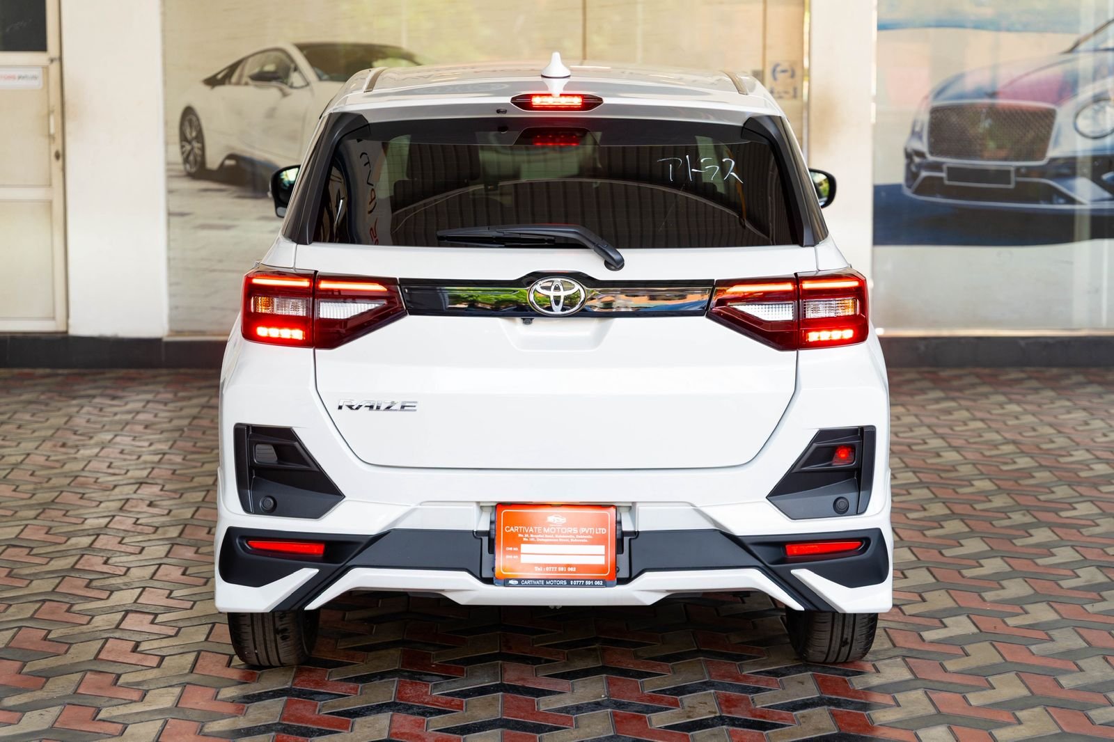 Toyota Raize Z Grade 2025 Highest Spec White (Modelista Bodykit & BSM)