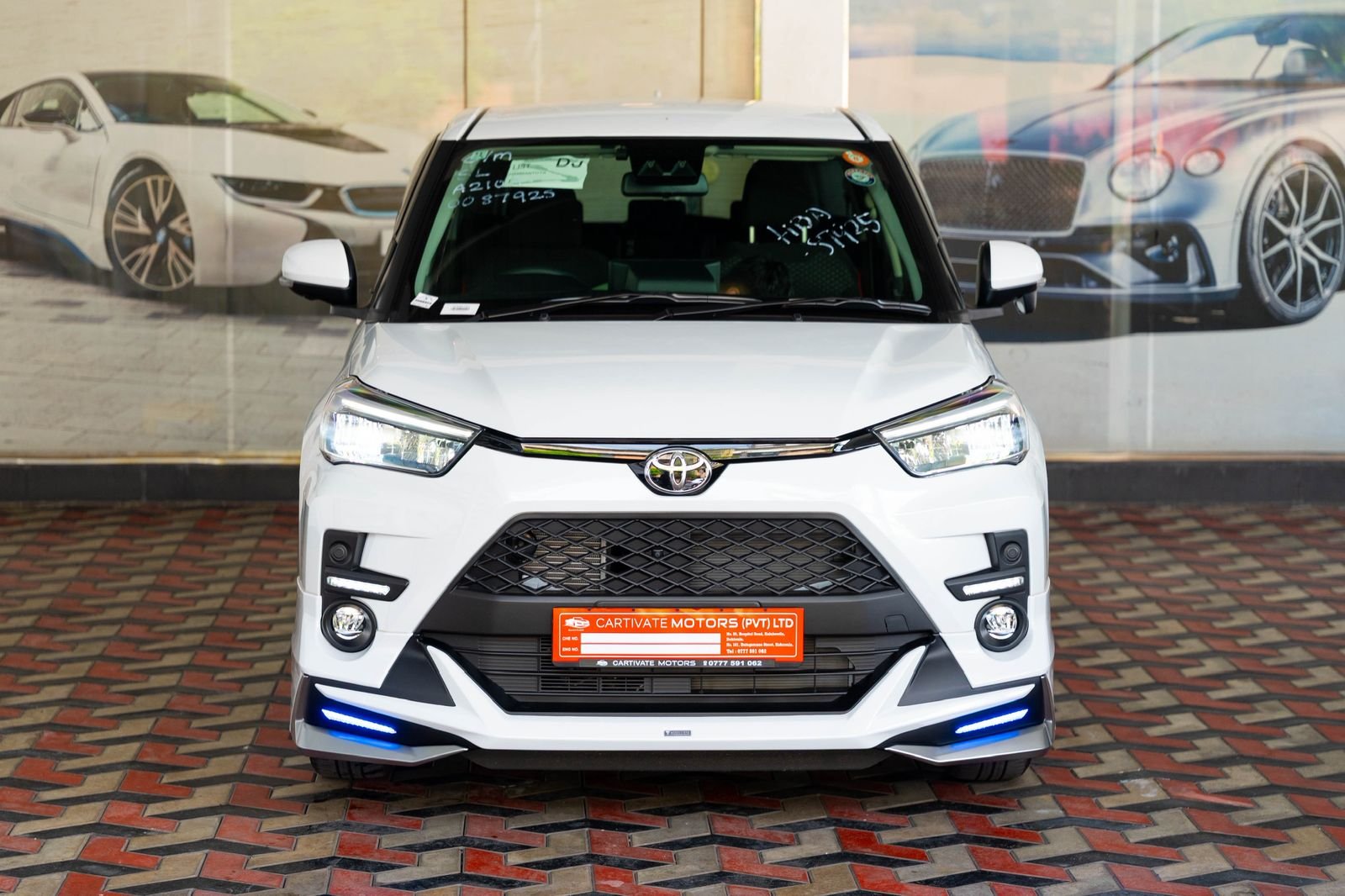 Toyota Raize Z Grade 2025 Highest Spec White (Modelista Bodykit & BSM)