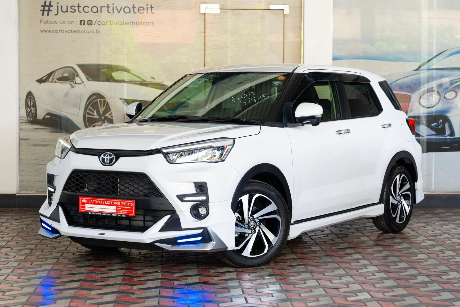 Toyota Raize Z Grade 2025 Highest Spec White (Modelista Bodykit & BSM)