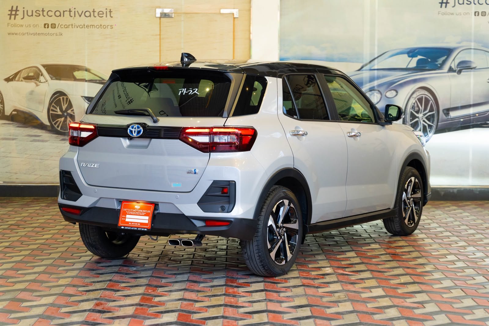 Toyota Raize Z 2025 Hybrid With BSM Silver