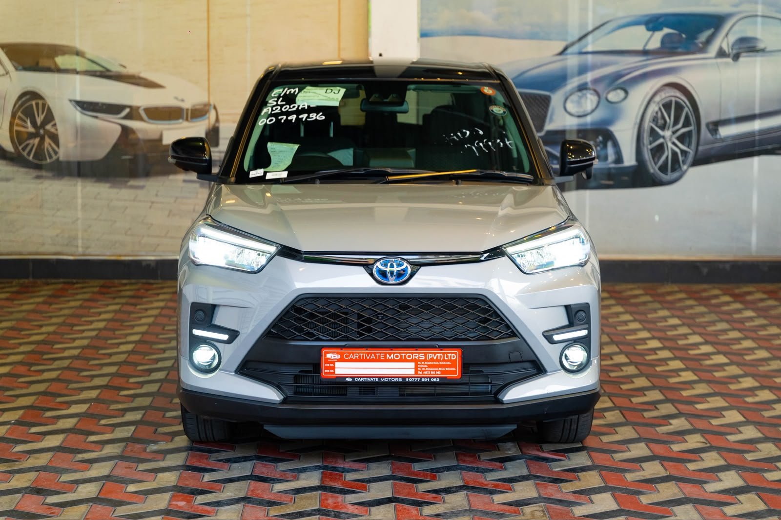 Toyota Raize Z 2025 Hybrid With BSM Silver