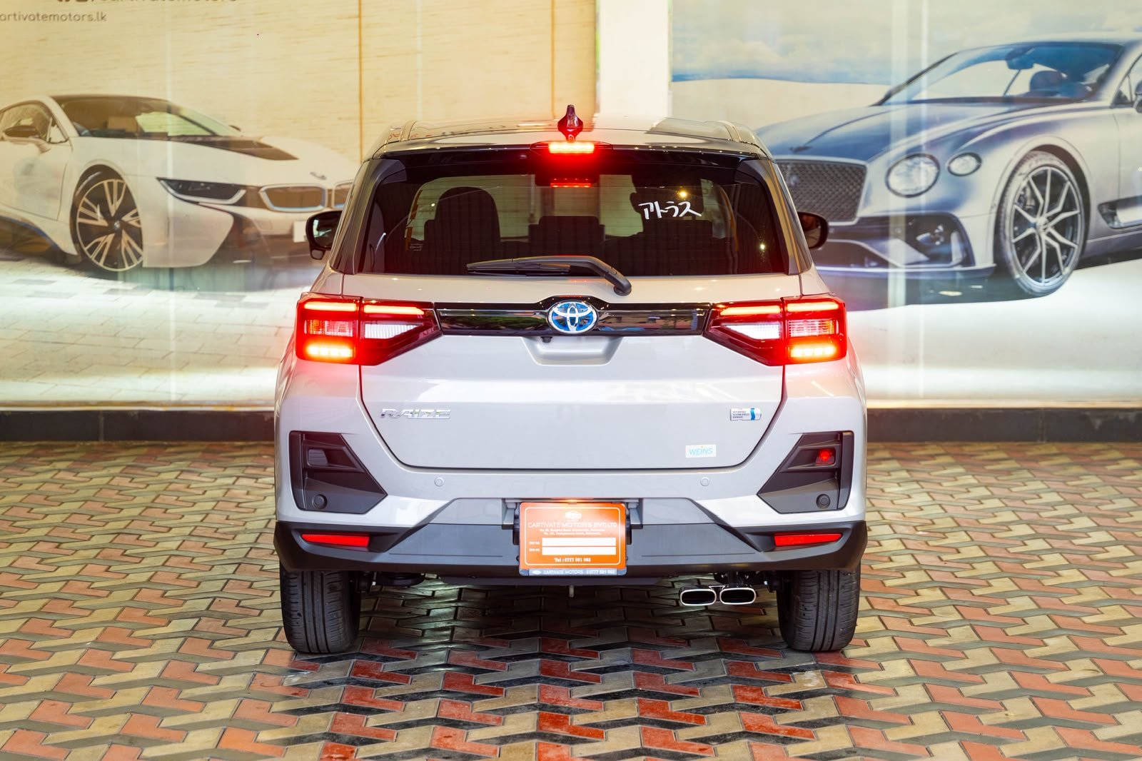 Toyota Raize Z 2025 Hybrid With BSM Silver