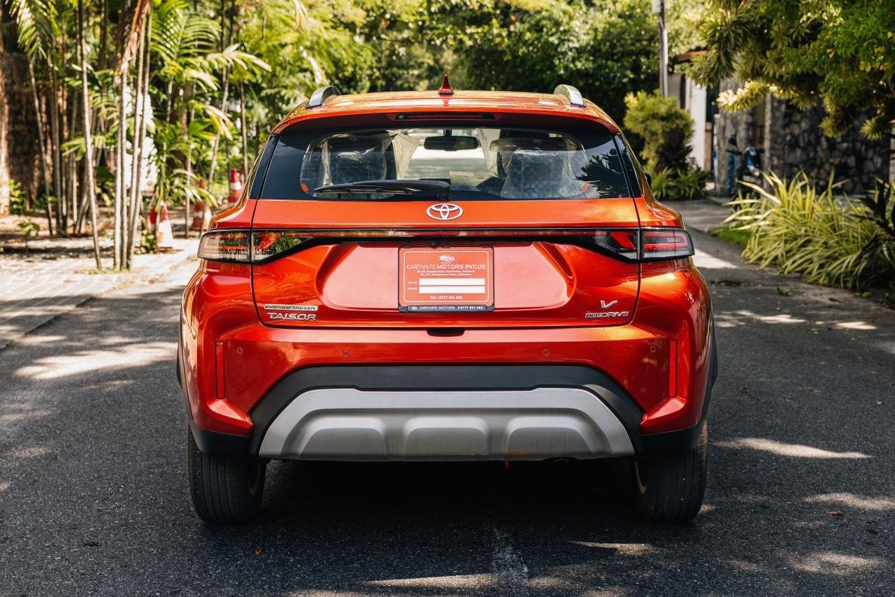 Toyota Taisor V Grade Highest Spec 2026 Orange