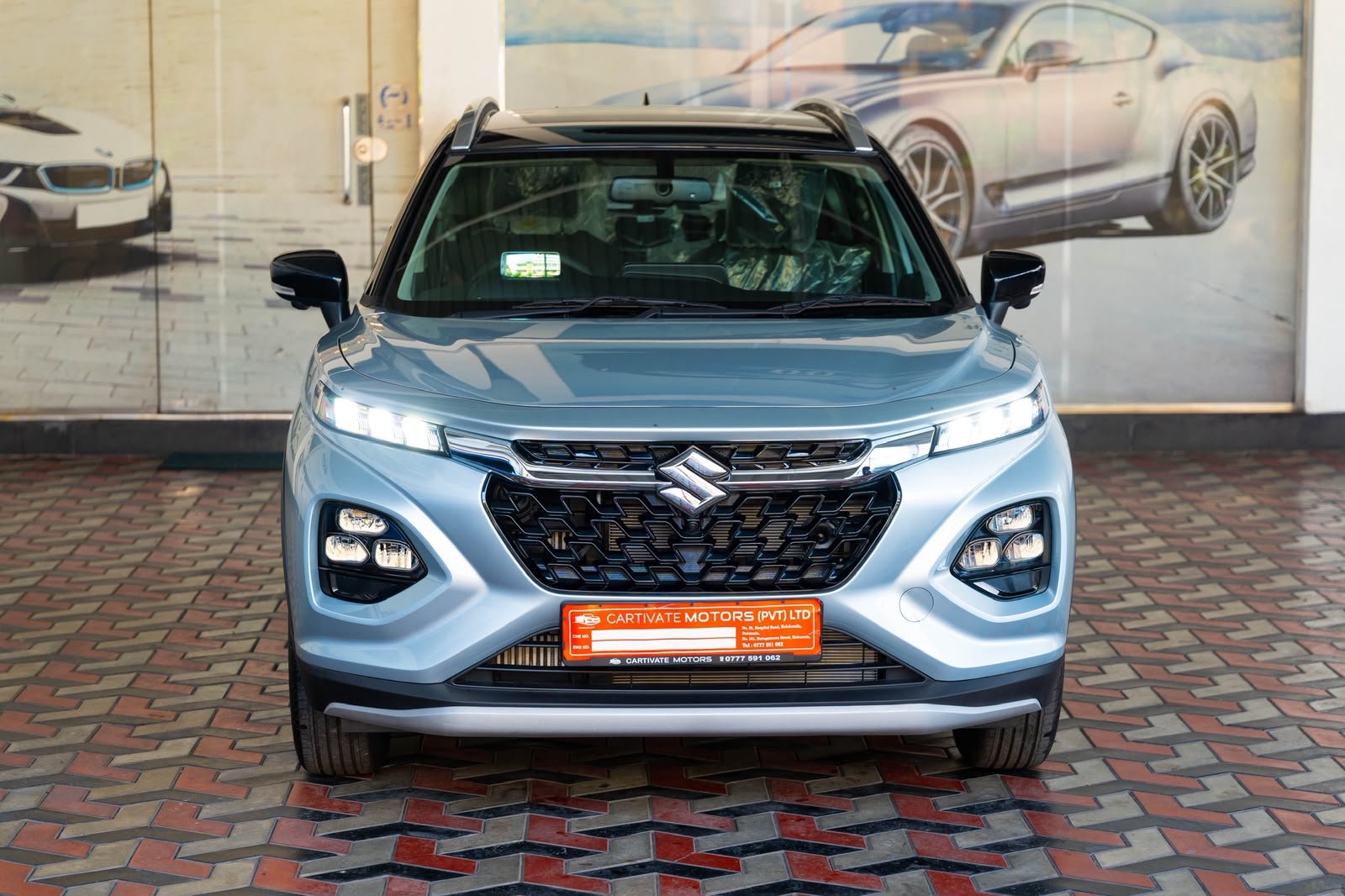Suzuki Fronx Alpha 2026 Silver with Black Top
